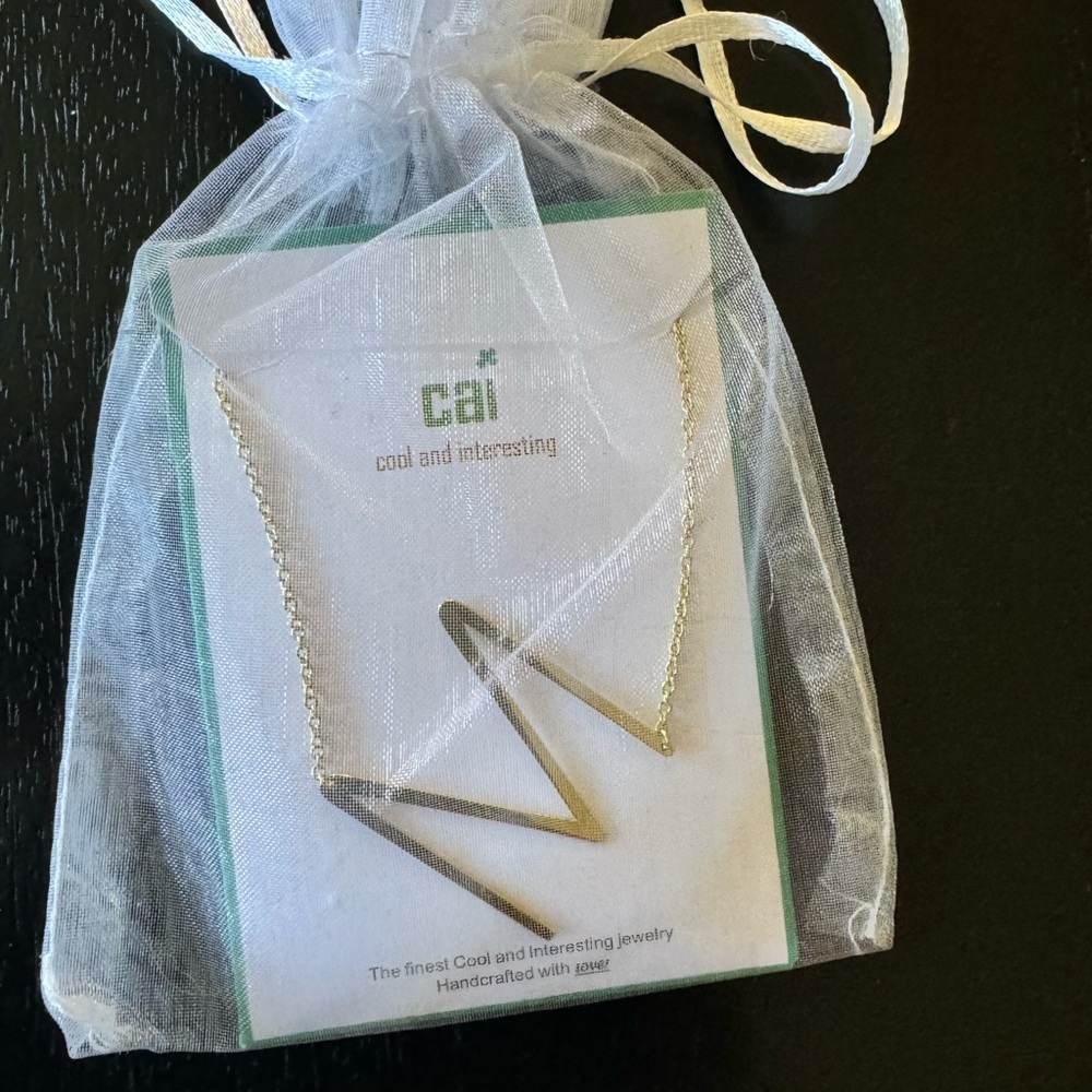 Cai Gold Geometric Necklace